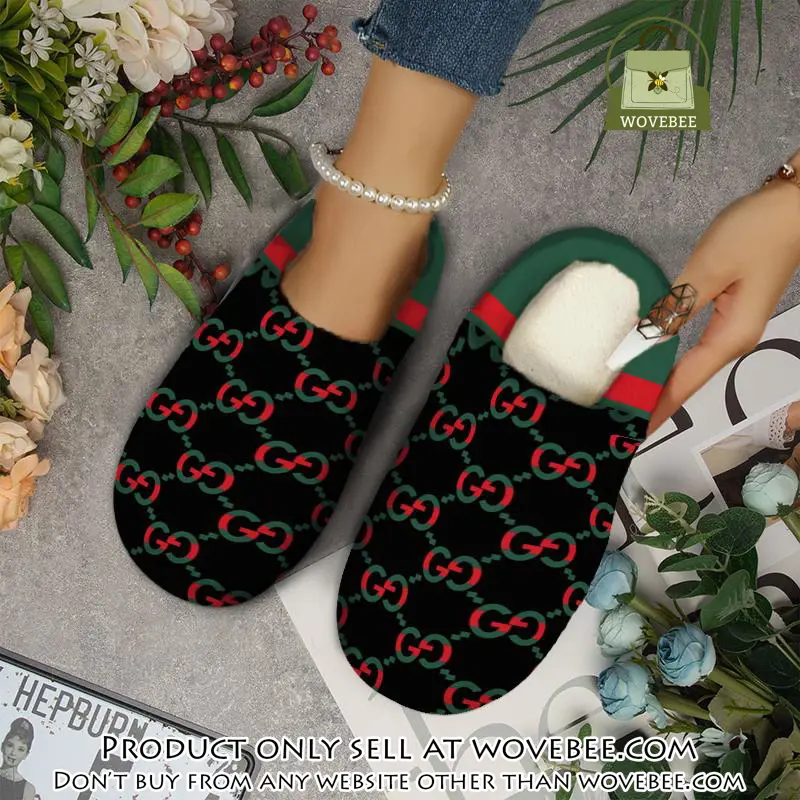 Gucci fleece slippers luxury inhouse slippers ihs1005 wvb0835917